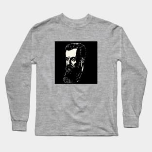 Theodor Herzl - Zionist - Zionism Long Sleeve T-Shirt